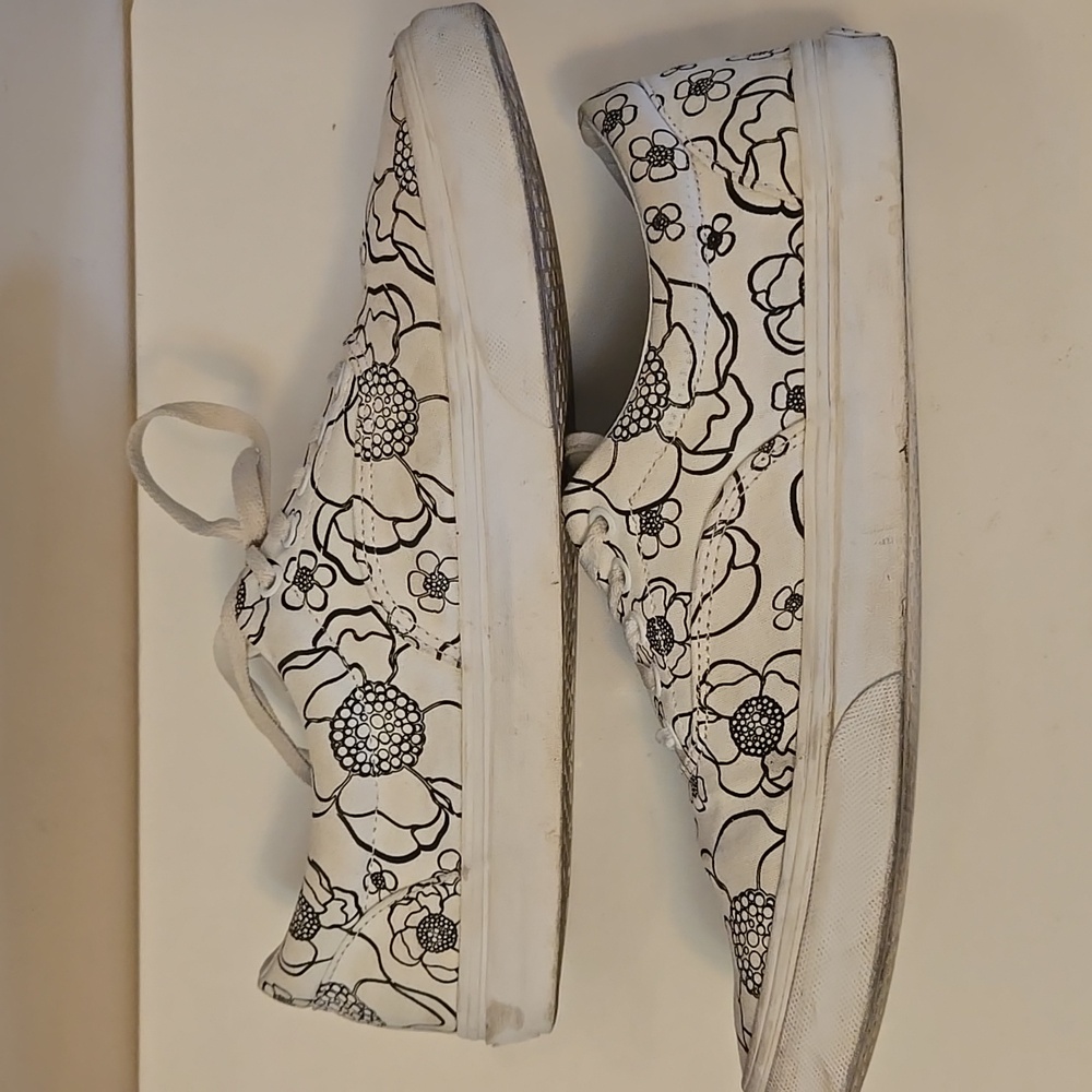 Vans Era Floral U Colour Skateboard Shoe 11.5 - Picture 9 of 11